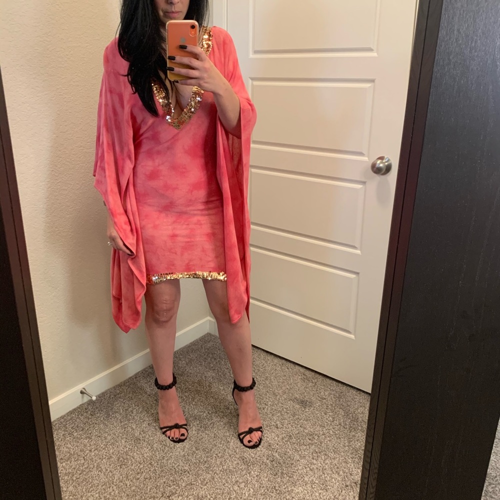 Bebe goddess dress